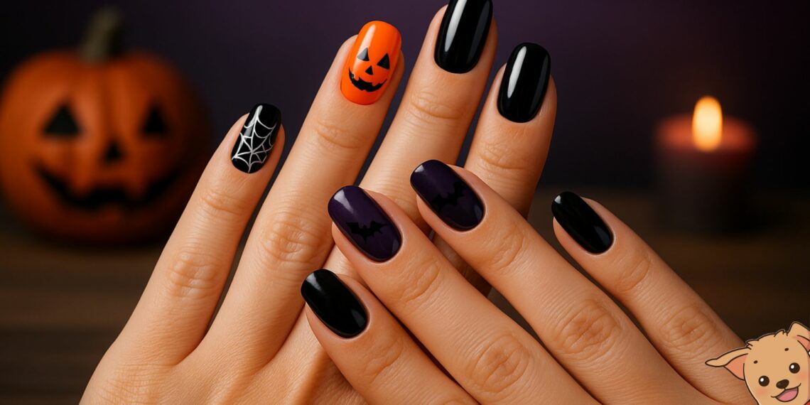 Unhas para o Halloween
