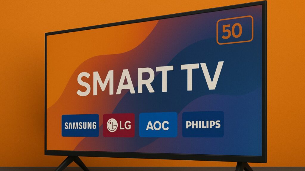 Qual a melhor Smart TV 50 polegadas