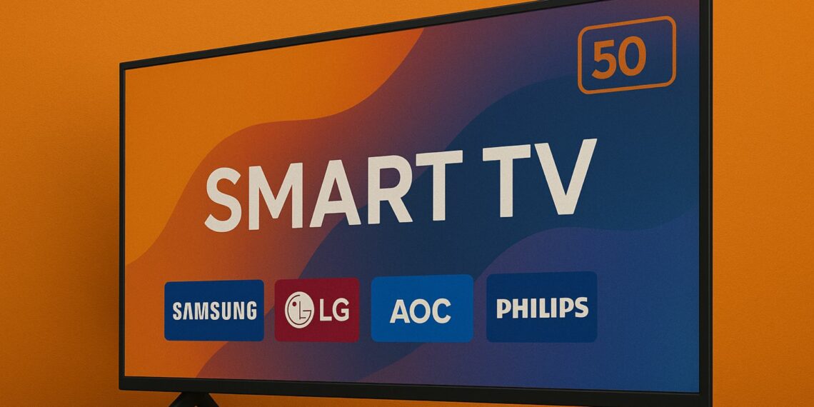 Qual a melhor Smart TV 50 polegadas