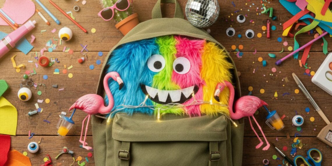 Como fazer uma mochila maluca ideias criativas para criancas