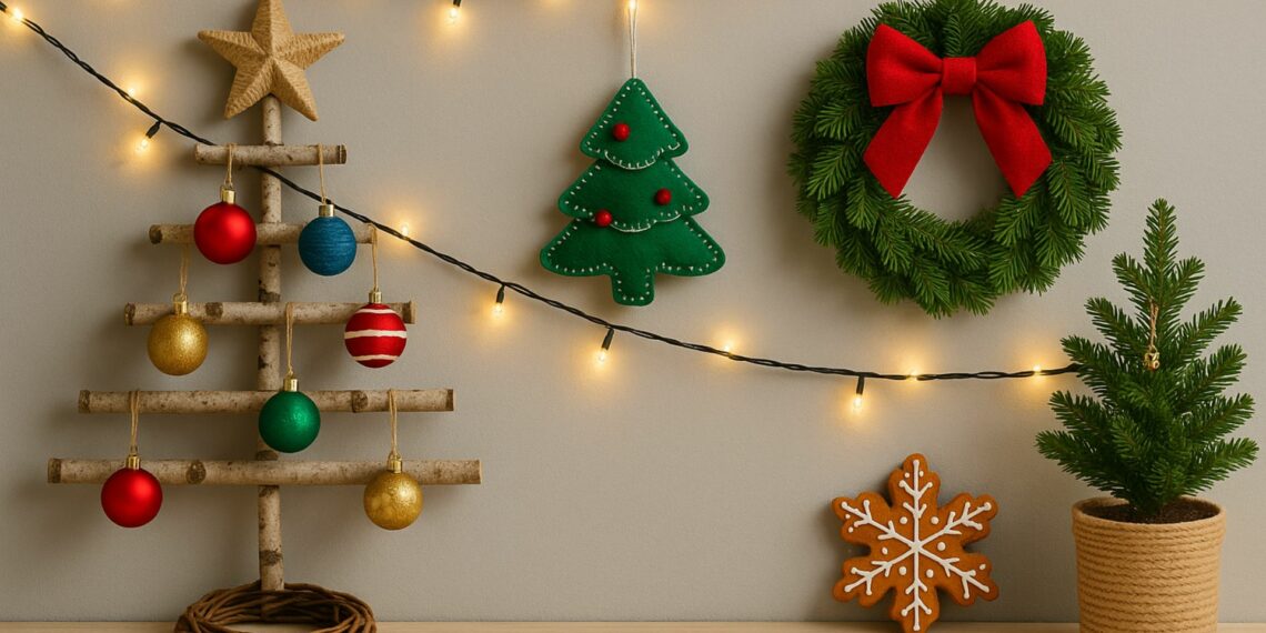 Tendencias de decoracao de Natal 2025