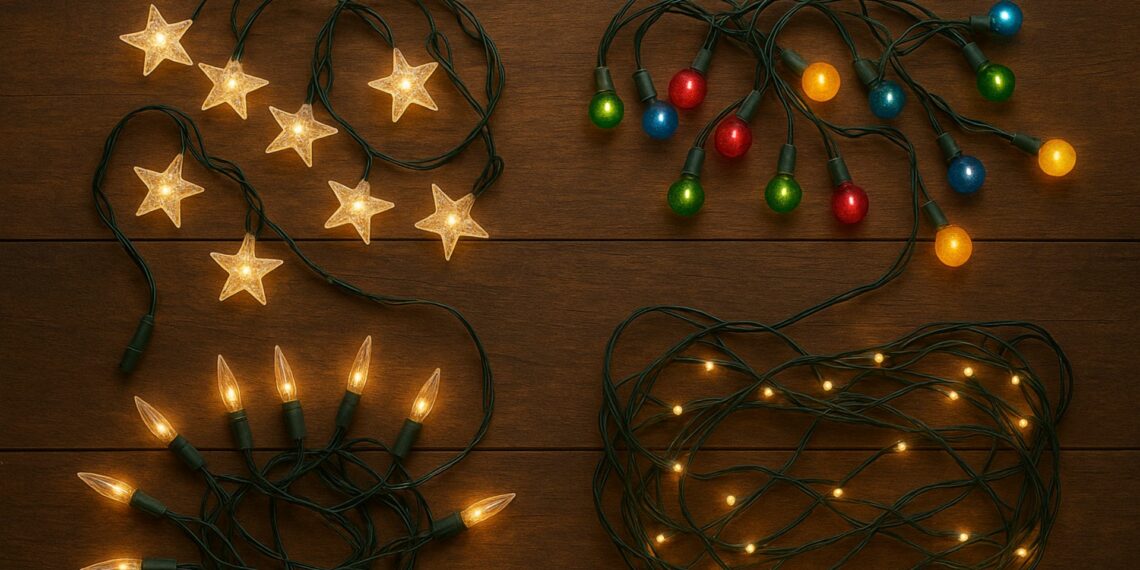 Tipos de pisca-pisca para iluminar a casa