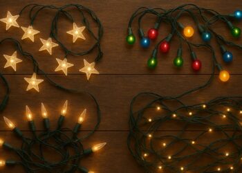 Tipos de pisca-pisca para iluminar a casa