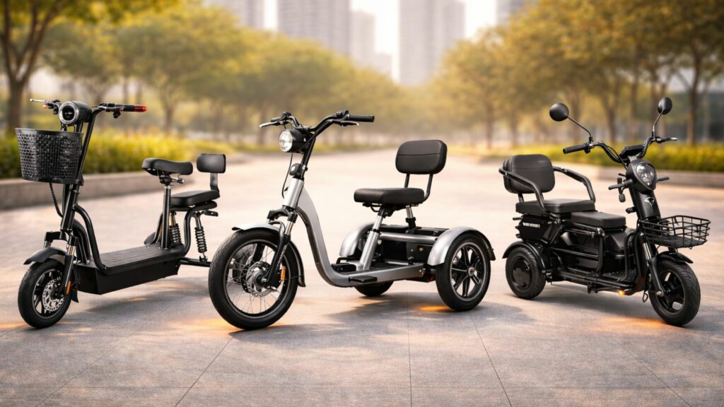 Qual o melhor triciclo eletrico adulto para mobilidade