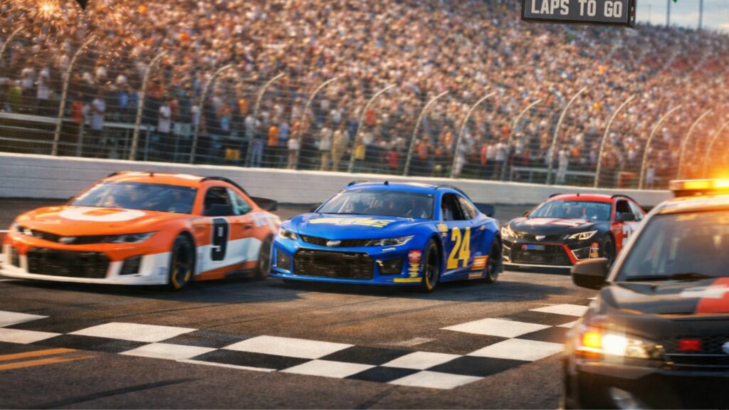 Como funcionam as corridas NASCAR 1