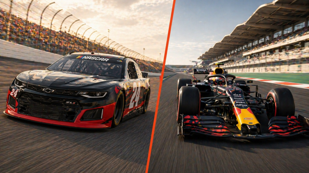 NASCAR vs Formula 1 quais as diferencas