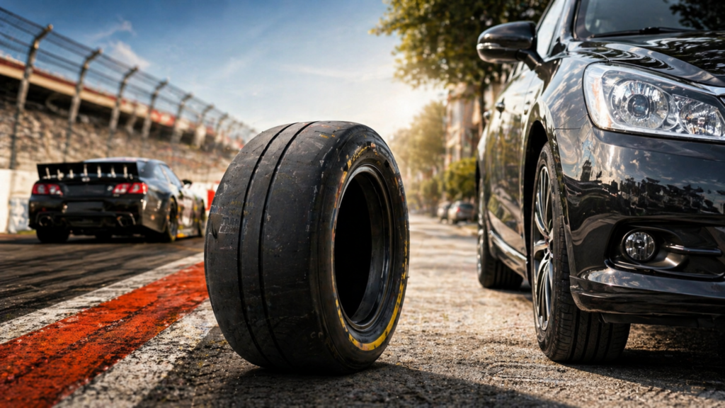 Pneu de NASCAR pode usar na rua Entenda