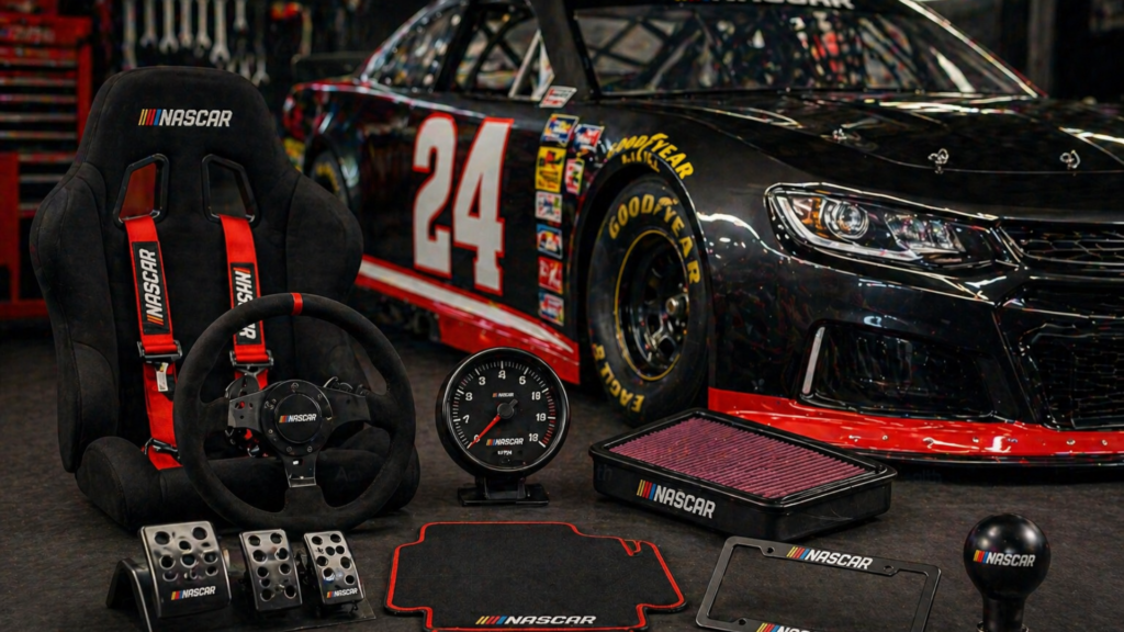 Top acessorios automotivos NASCAR para o seu carro