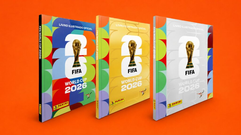 Album da Copa do Mundo 2026 figurinhas e tudo para completar a colecao