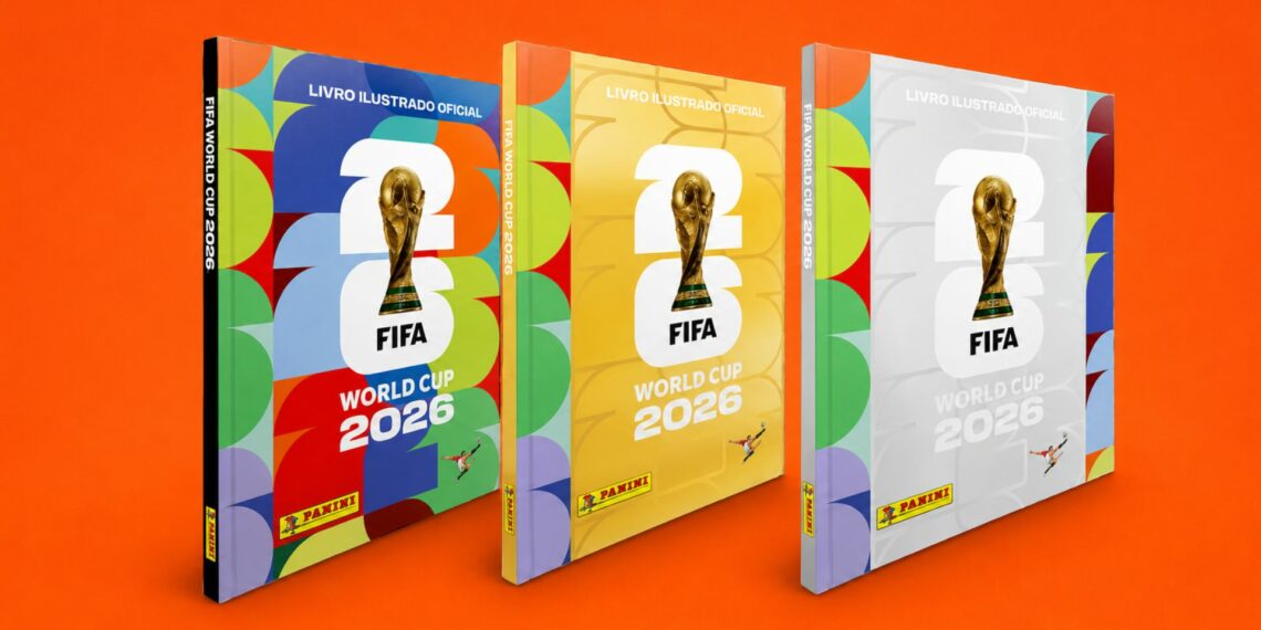 Album da Copa do Mundo 2026 figurinhas e tudo para completar a colecao