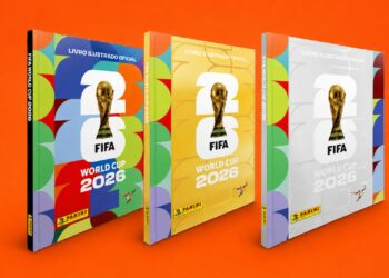 Album da Copa do Mundo 2026 figurinhas e tudo para completar a colecao
