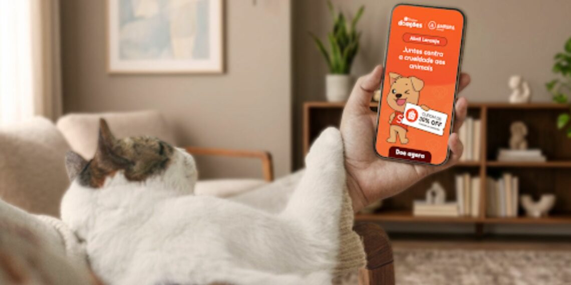 Shopee e Instituto Ampara Animal se unem no Abril Laranja com campanha de doacoes e evento de adocao em Sao Paulo