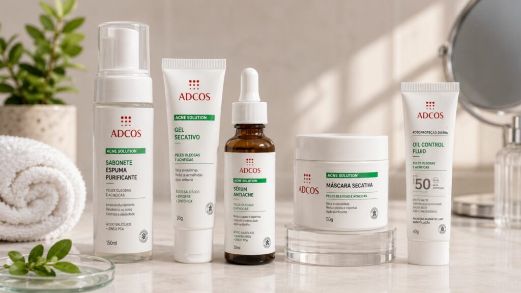 Adcos e boa para pele oleosa e com acne
