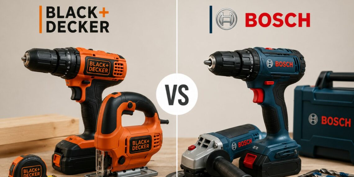 BlackDecker ou Bosch qual escolher para ferramentas