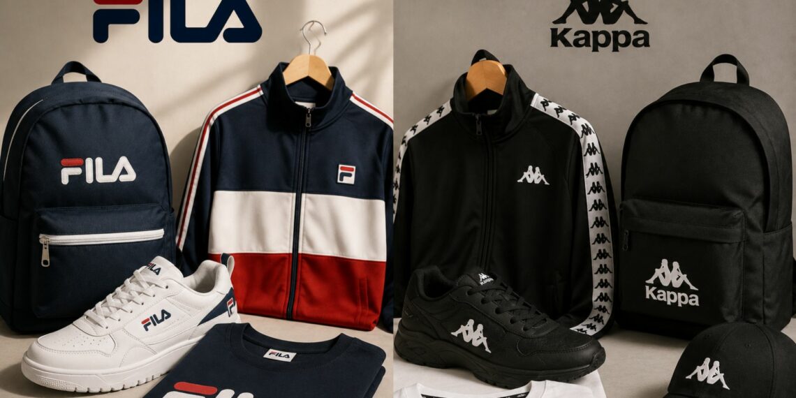 Fila ou Kappa qual marca combina mais com seu estilo