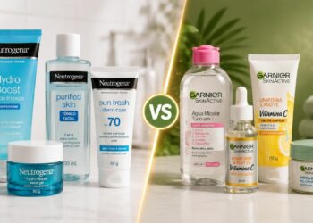 Neutrogena ou Garnier qual skincare tem melhor custo beneficio