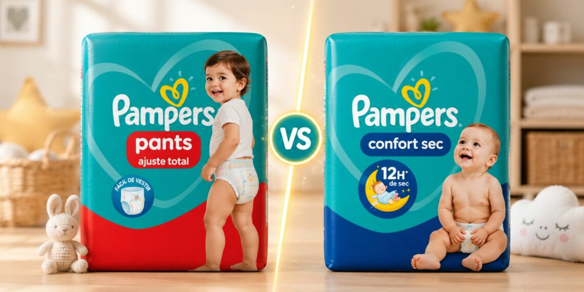 Pampers Pants ou Pampers Confort Sec qual vale mais a pena