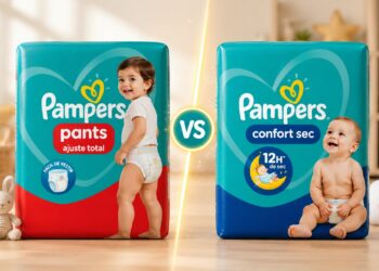 Pampers Pants ou Pampers Confort Sec qual vale mais a pena