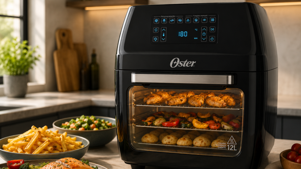 Air Fryer Oster que gira vale a pena