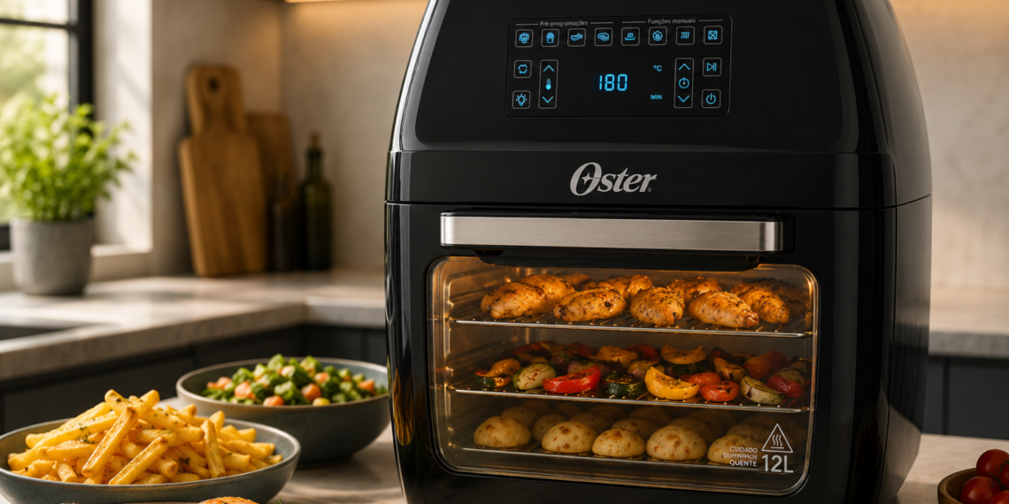 Air Fryer Oster que gira vale a pena