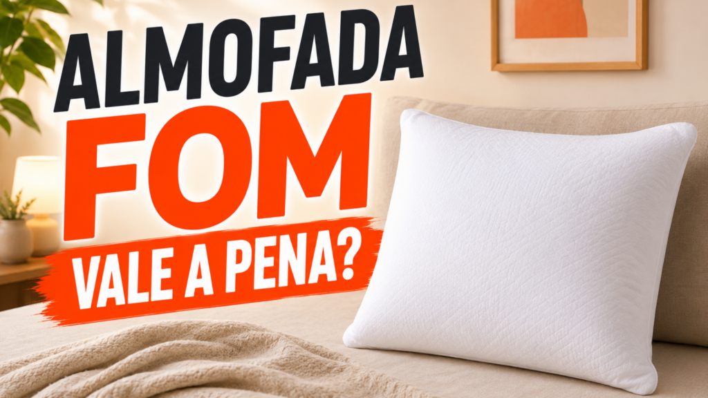 Almofada FOM vale a pena