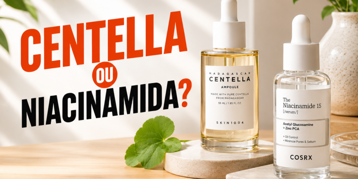 Centella ou Niacinamida