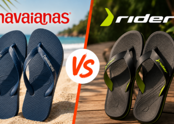 Havaianas ou Rider qual chinelo e mais confortavel
