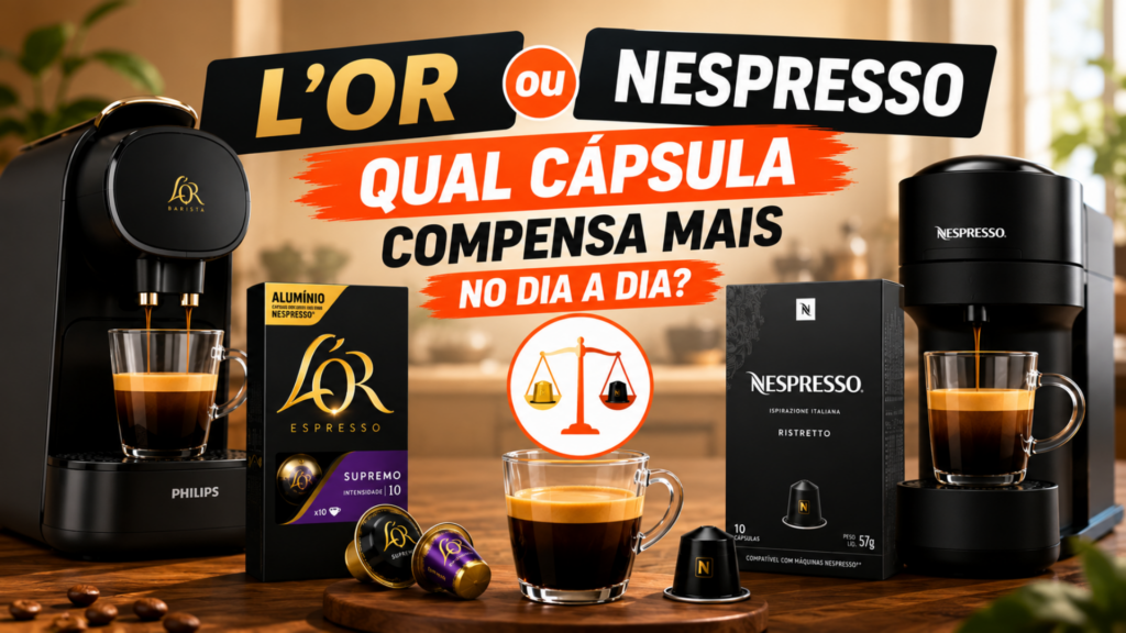 LOr ou Nespresso qual capsula compensa mais no dia a dia