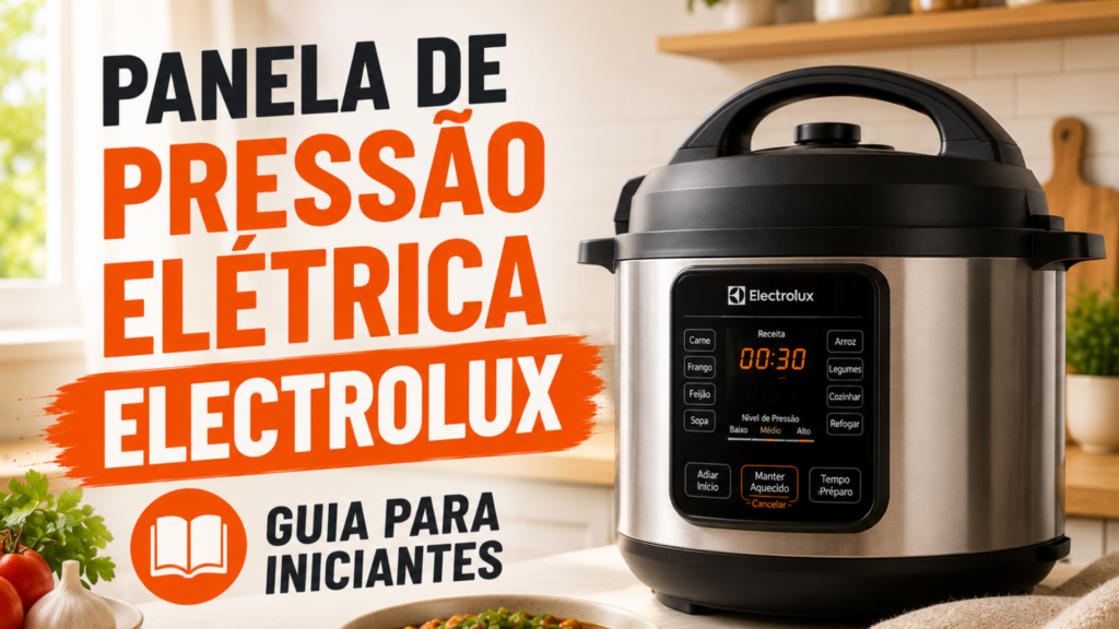 Panela de pressao eletrica electrolux