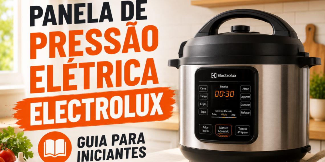 Panela de pressao eletrica electrolux