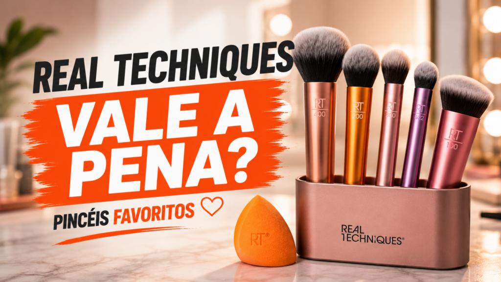 Real Techniques vale a pena Pinceis favoritos das maquiadoras
