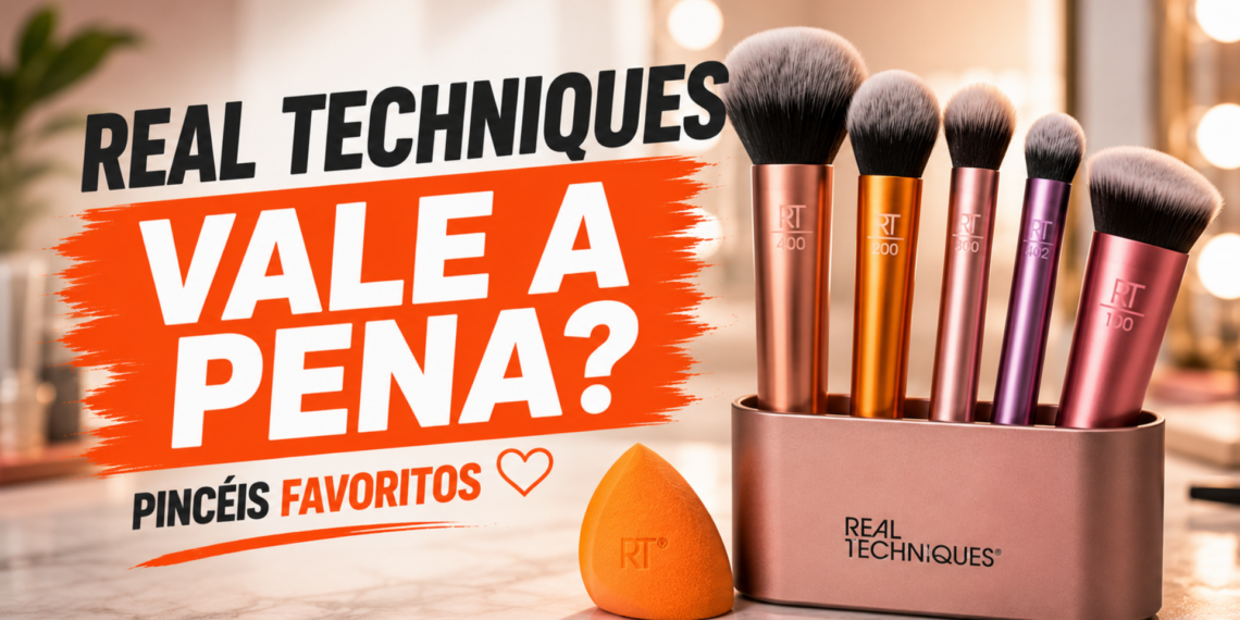 Real Techniques vale a pena Pinceis favoritos das maquiadoras