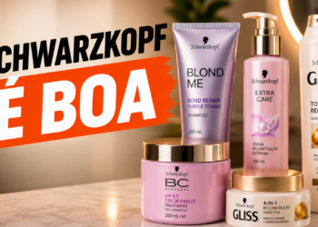 Schwarzkopf e boa para cabelo descolorido e danificado