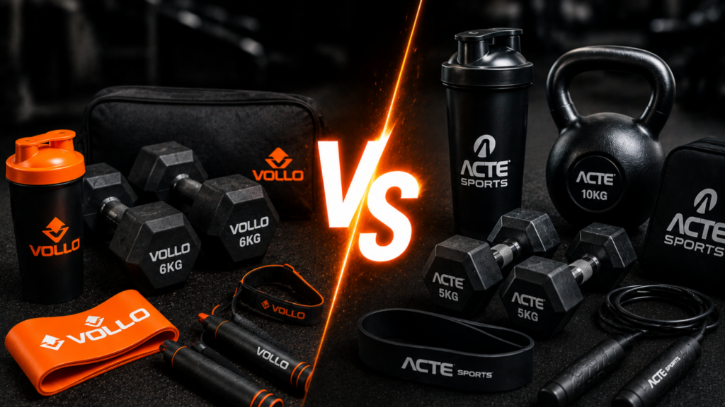 Vollo ou Acte Sports qual vale mais a pena