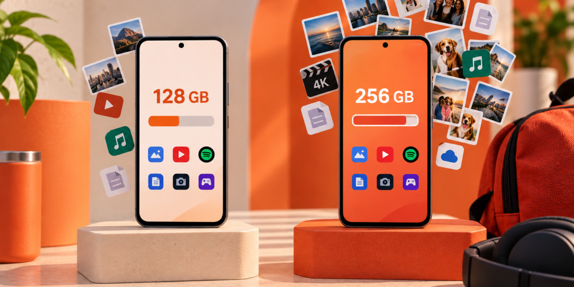 128 GB ou 256 GB qual armazenamento escolher no celular