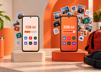 128 GB ou 256 GB qual armazenamento escolher no celular
