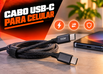 Cabo USB C para celular como escolher potencia dados e durabilidade