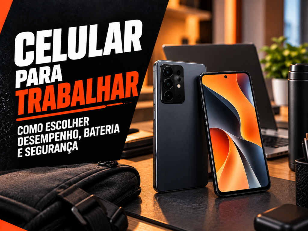 Celular para trabalhar como escolher desempenho bateria e seguranca