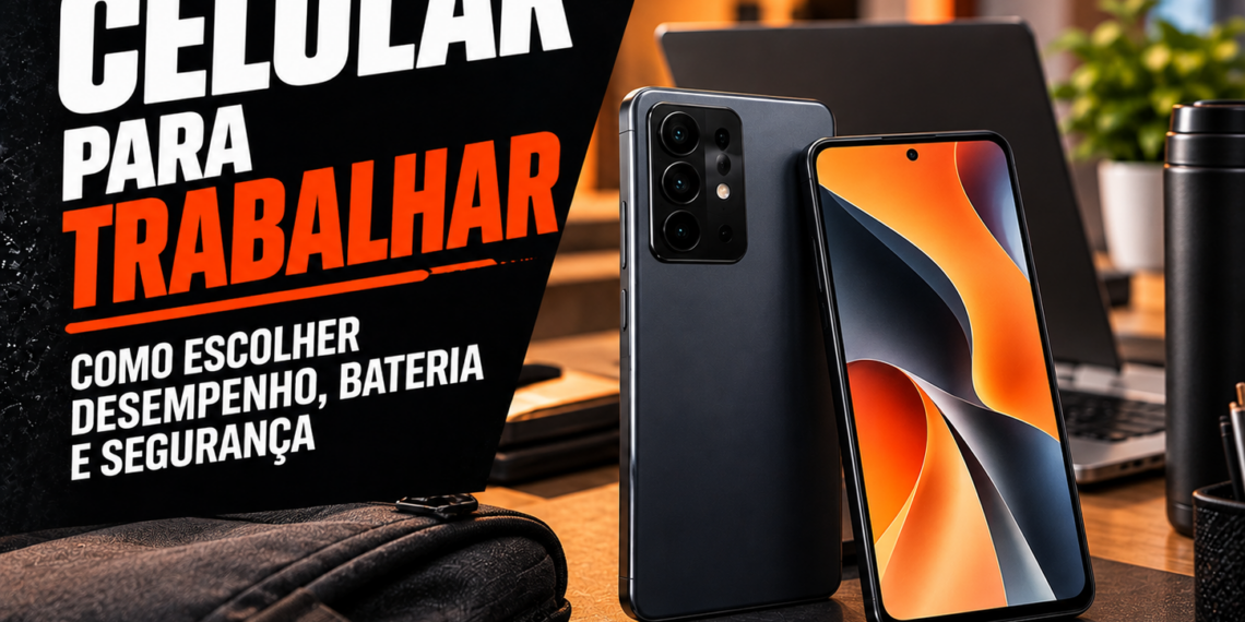 Celular para trabalhar como escolher desempenho bateria e seguranca