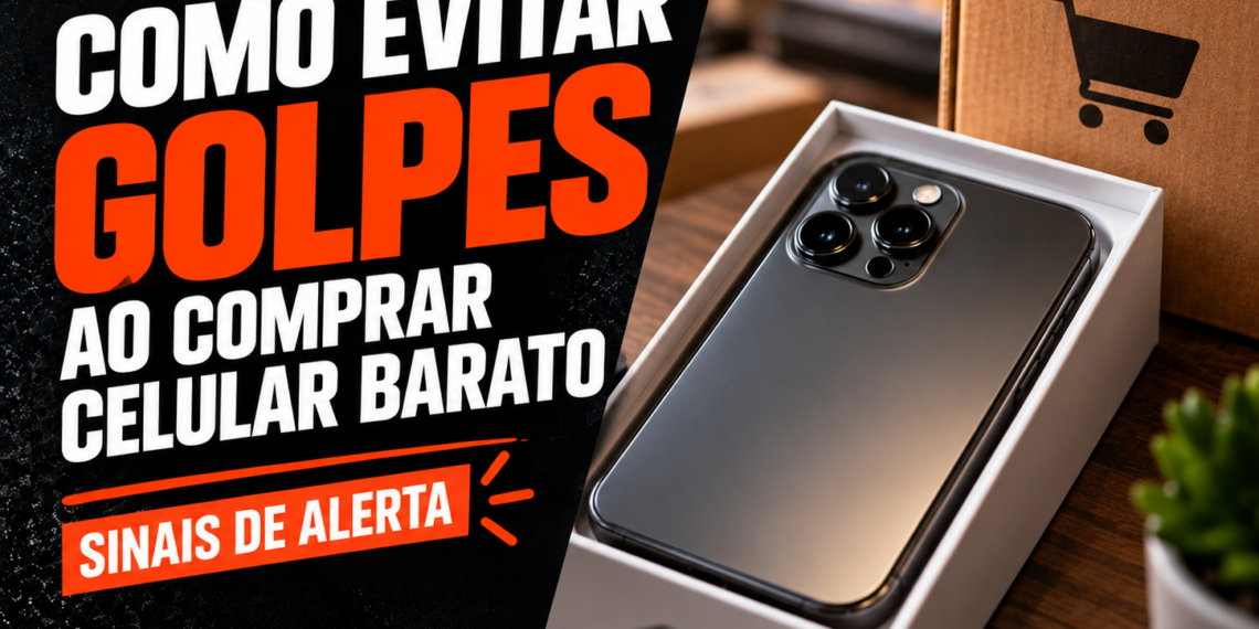 Como evitar golpes ao comprar celular barato sinais de alerta