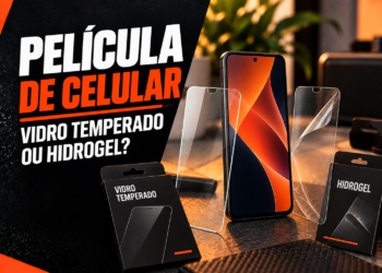 Pelicula de celular vidro temperado ou hidrogel