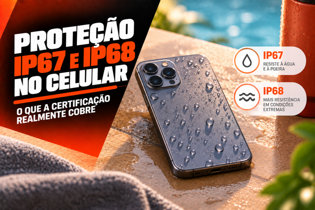 Protecao IP67 e IP68 no celular o que a certificacao realmente cobre