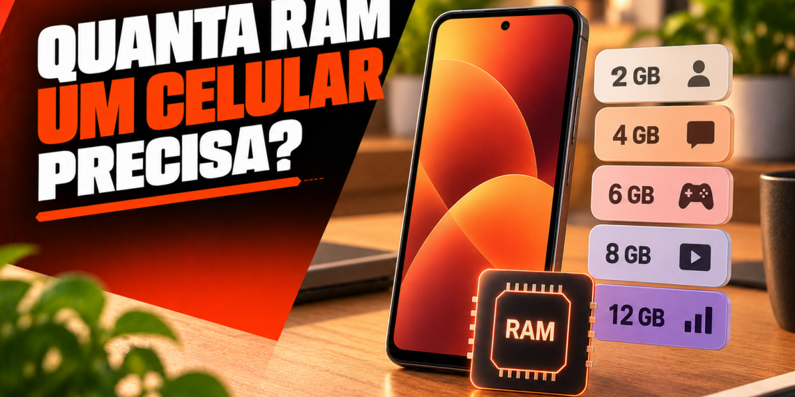 Quanta RAM um celular precisa Guia por perfil de uso