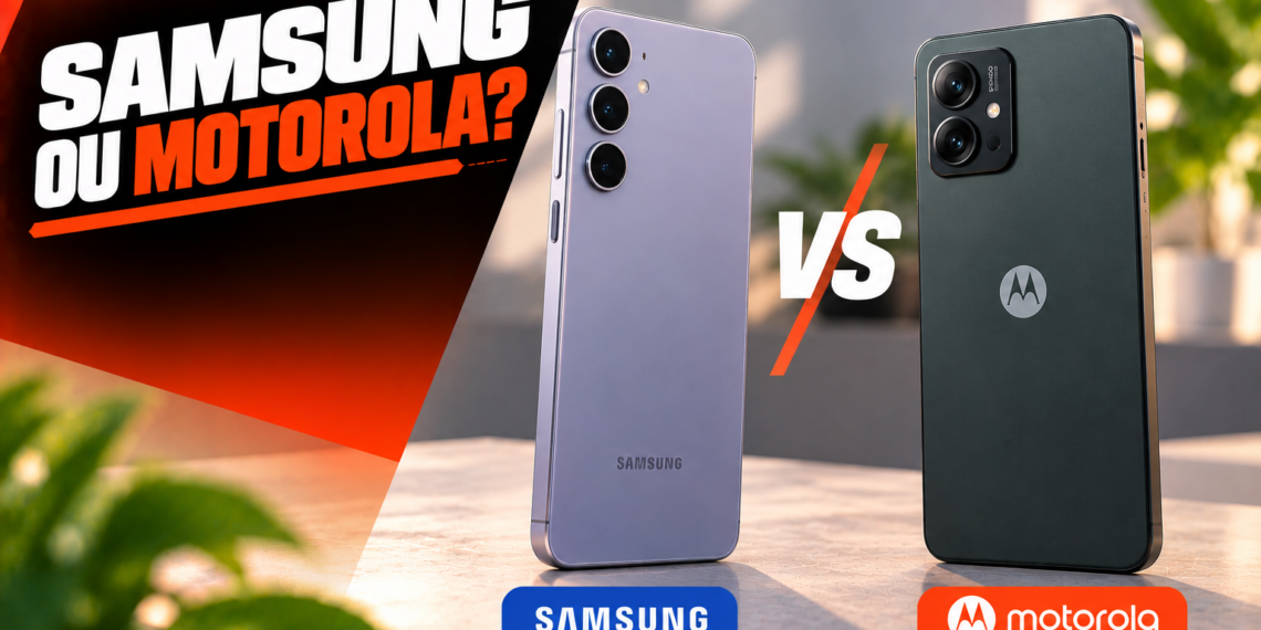 Samsung ou Motorola como escolher por camera bateria e software