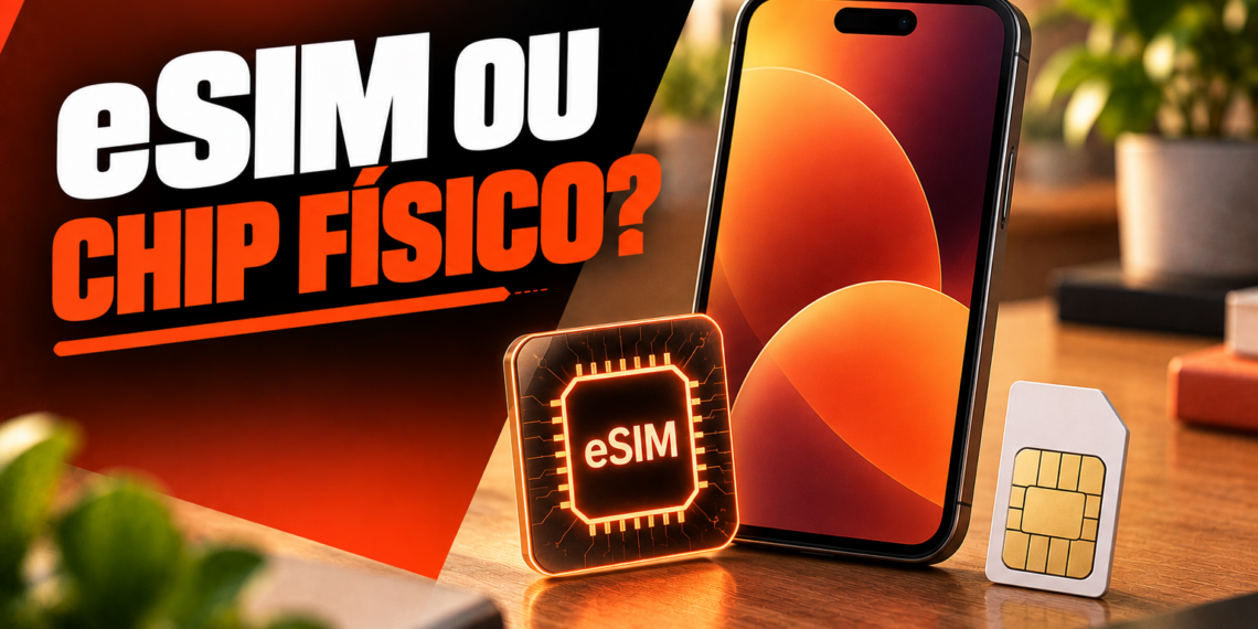 eSIM ou chip fisico qual e melhor para seu celular