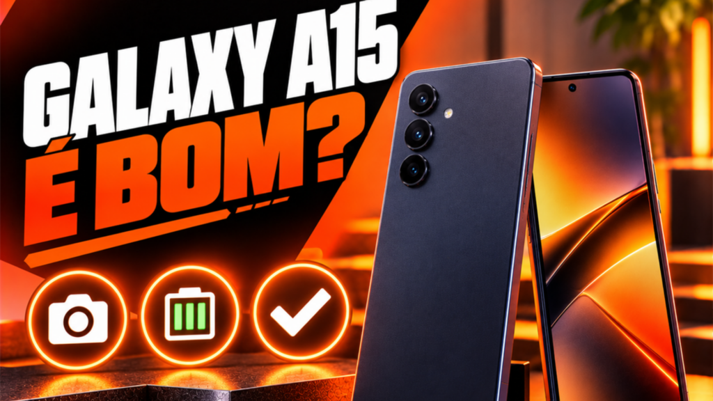 Galaxy A15 e bom Vale a pena